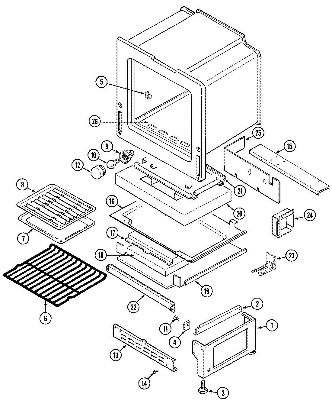 05 - OVEN/BASE (3448XTS)
