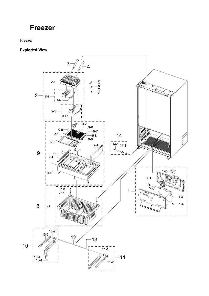FREEZER PARTS