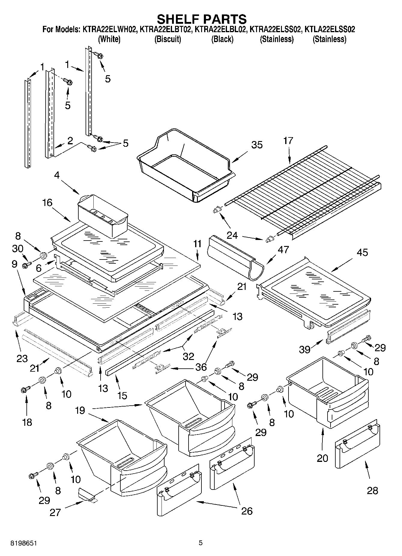 03 - SHELF PARTS
