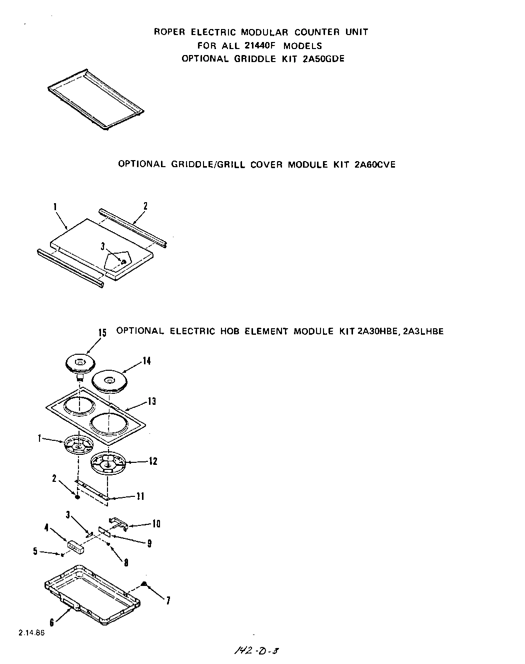05 - GRIDDLE , GRIDDLE/GRILL COVER