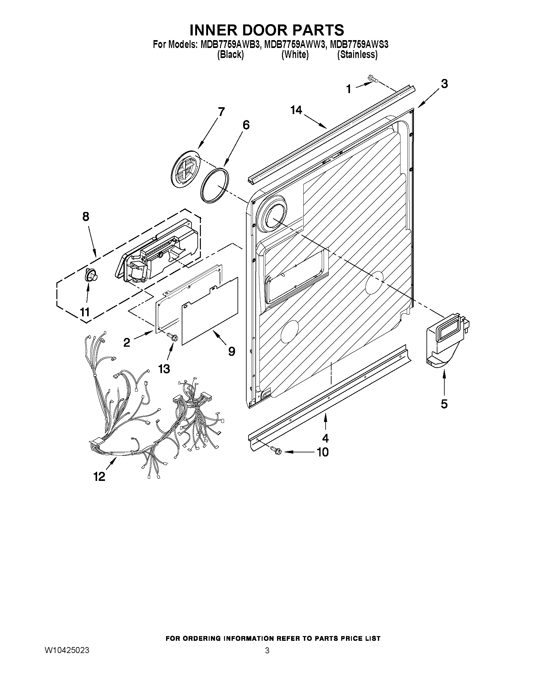 03 - INNER DOOR PARTS