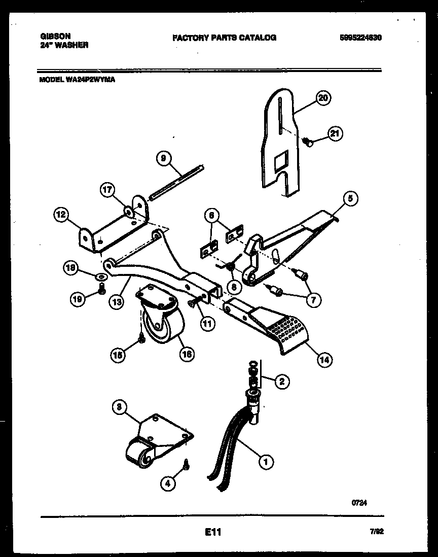 07 - PORTABLE WASHER COMPONENTS