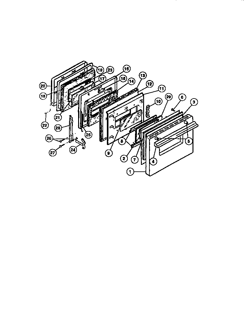 04 - OVEN DOOR