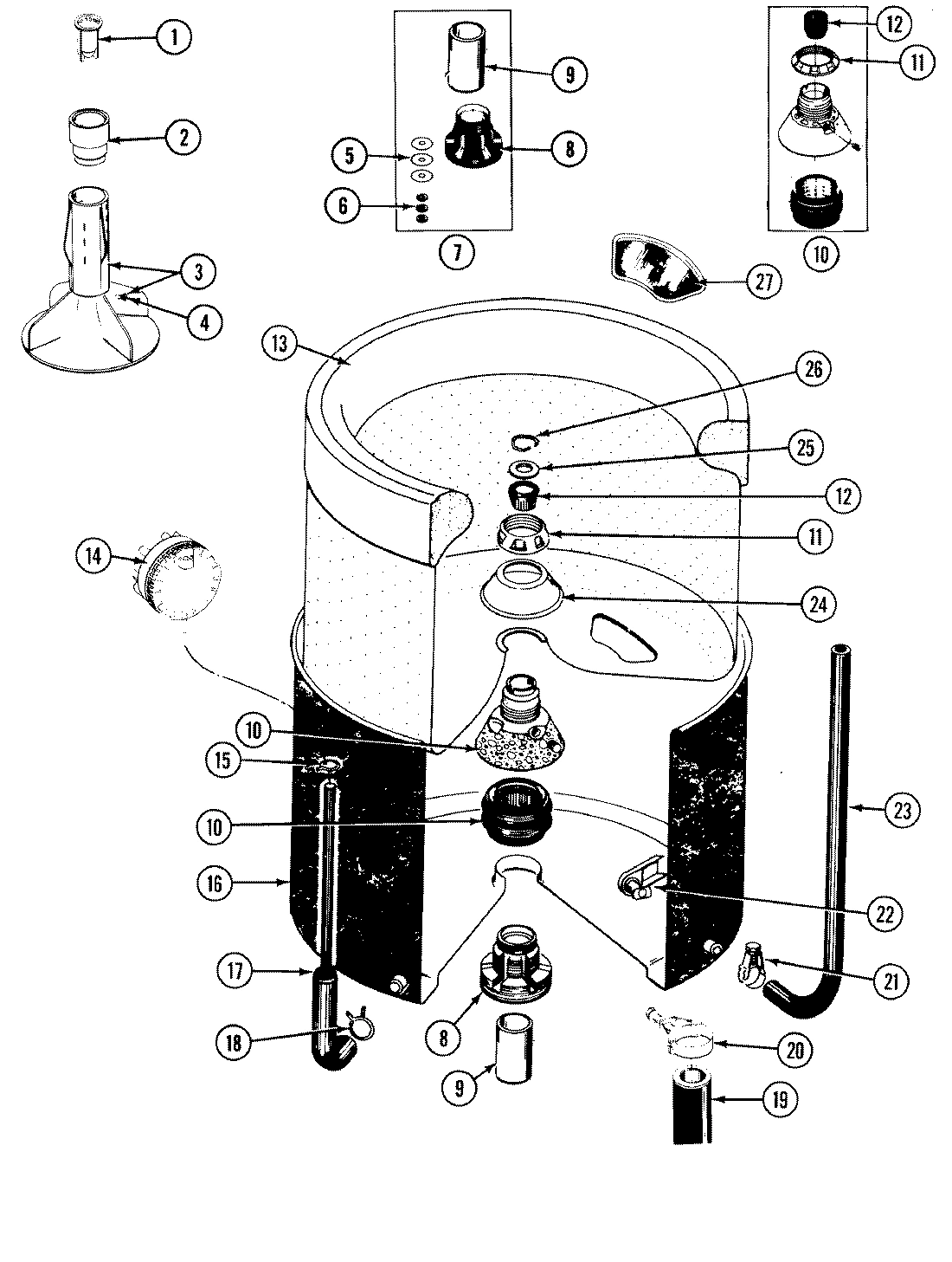 16 - TUB-INNER & OUTER