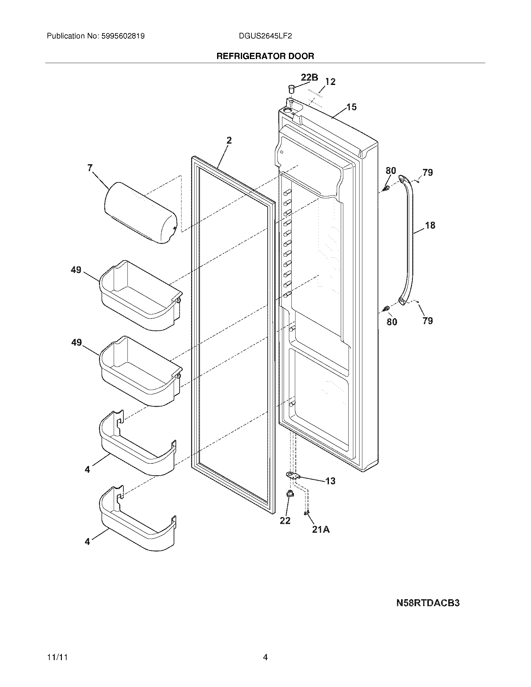 05 - REFRIGERATOR DOOR
