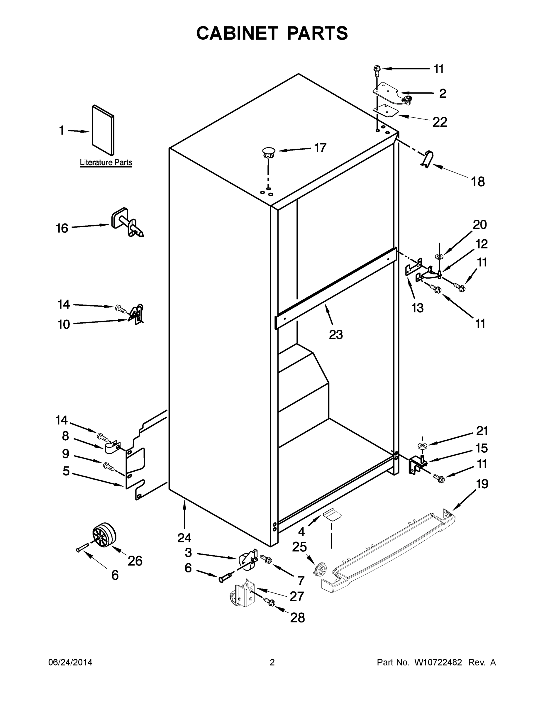 02 - CABINET PARTS