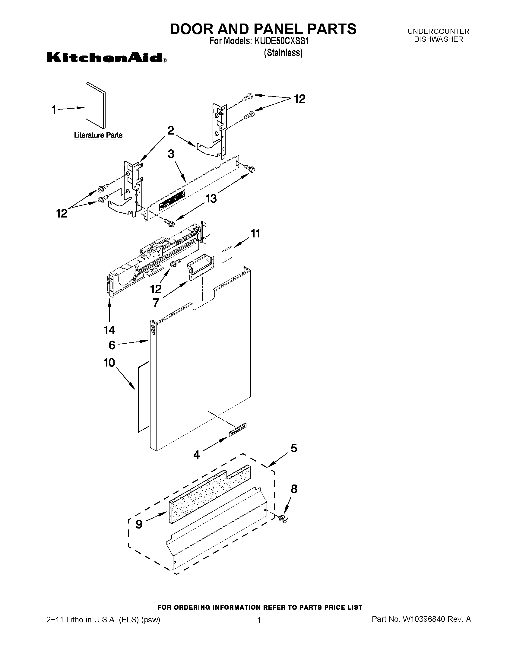 01 - DOOR AND PANEL PARTS