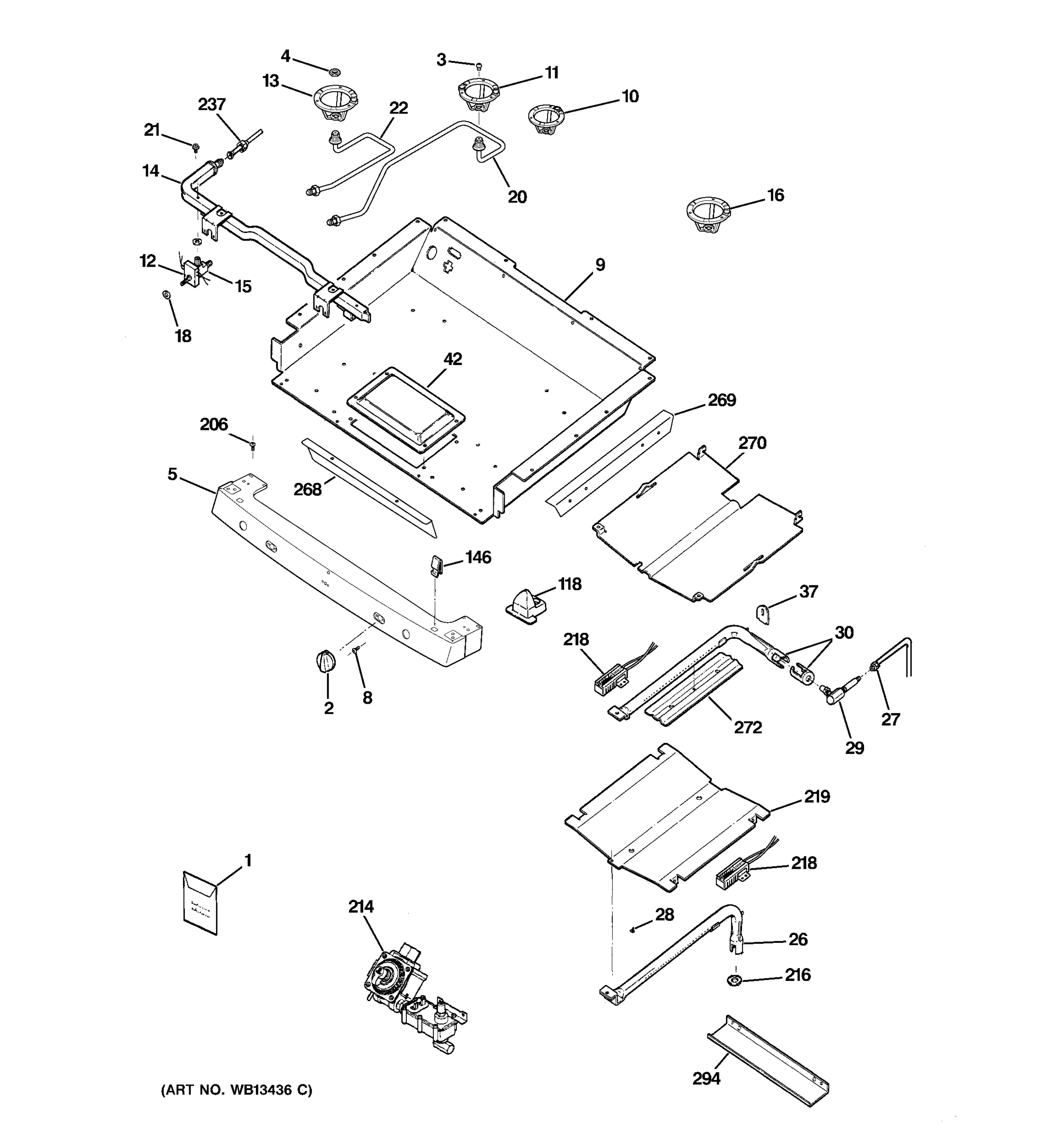 GAS & BURNER PARTS