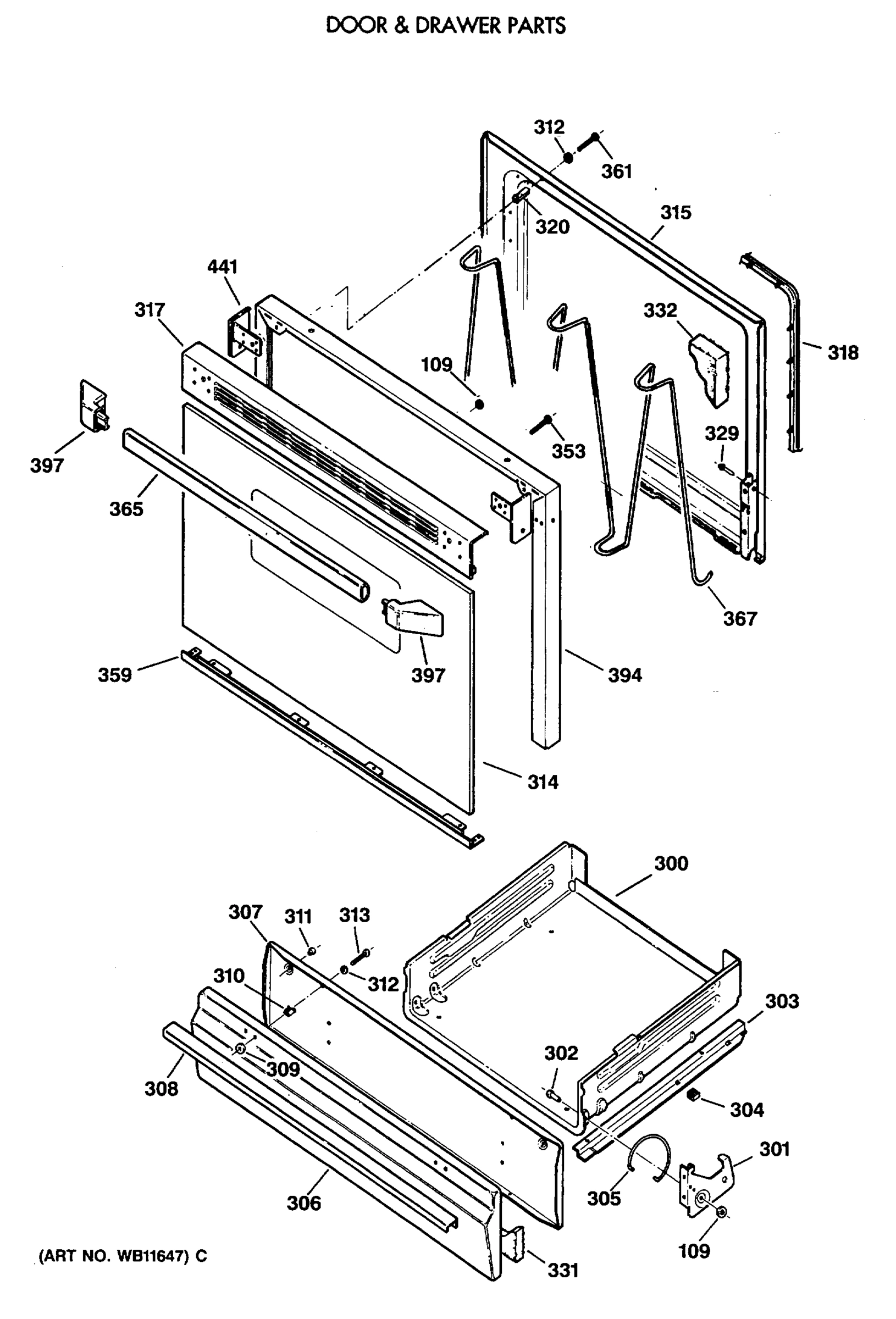 DOOR & DRAWER PARTS