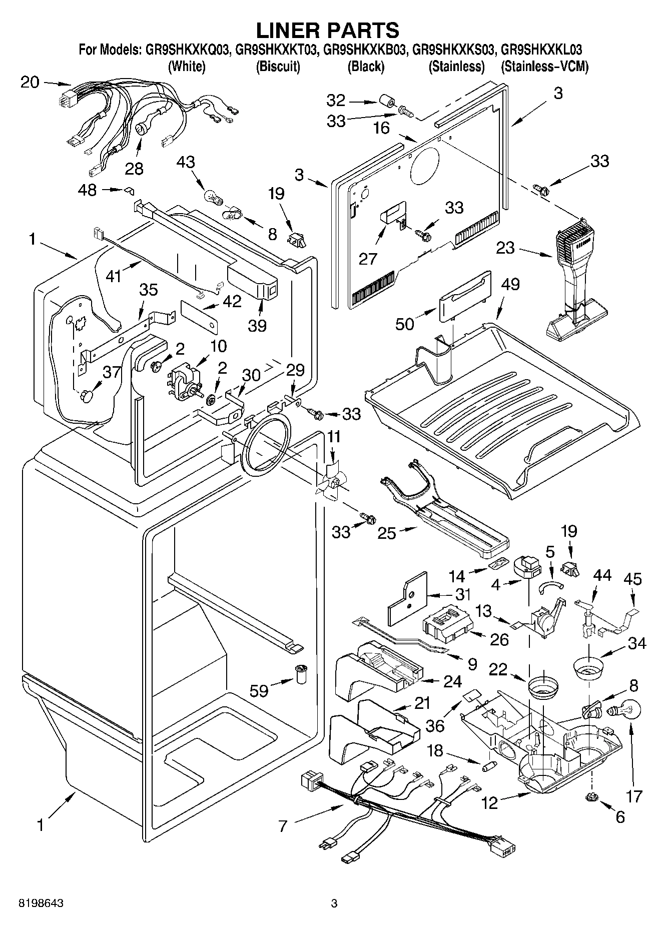 02 - LINER PARTS
