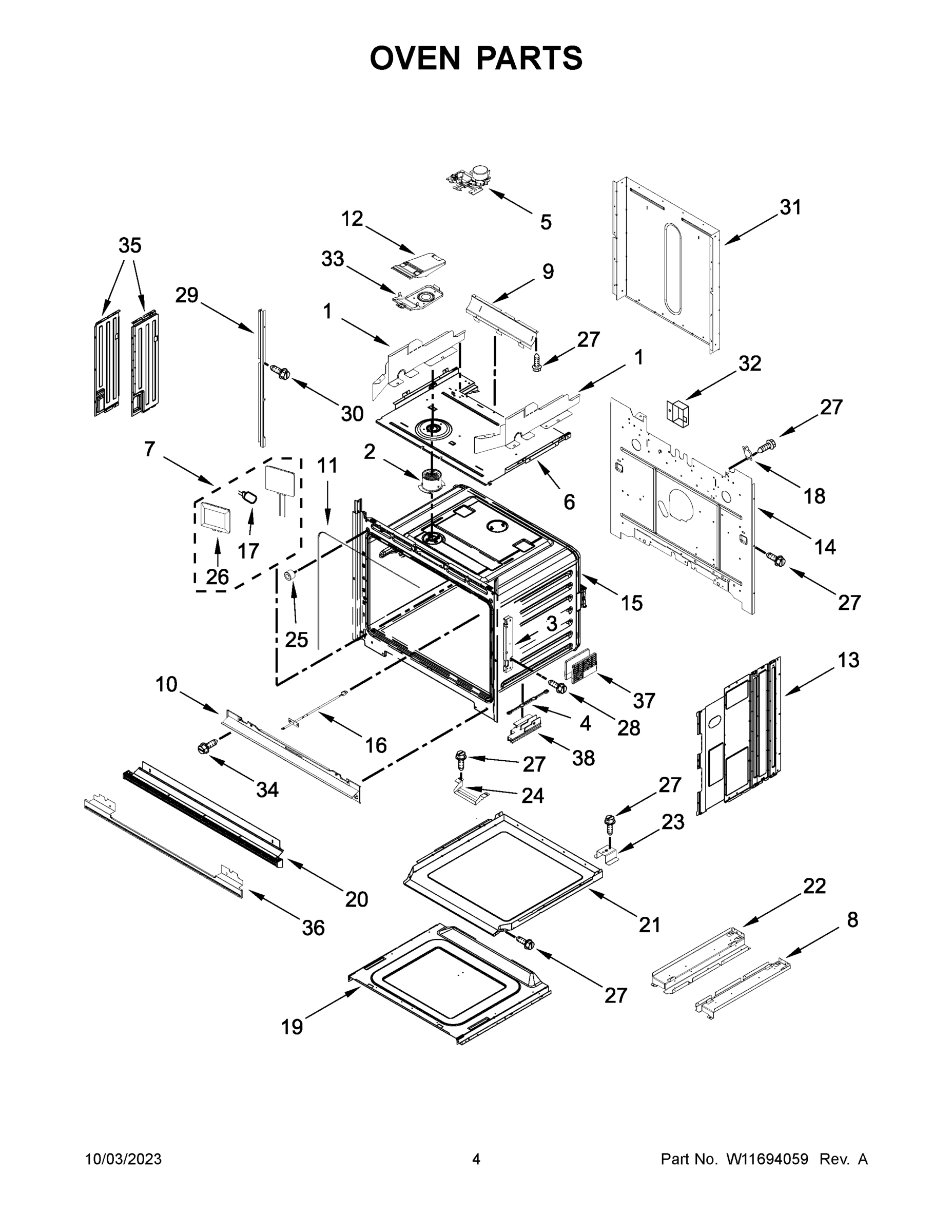 03 - OVEN PARTS
