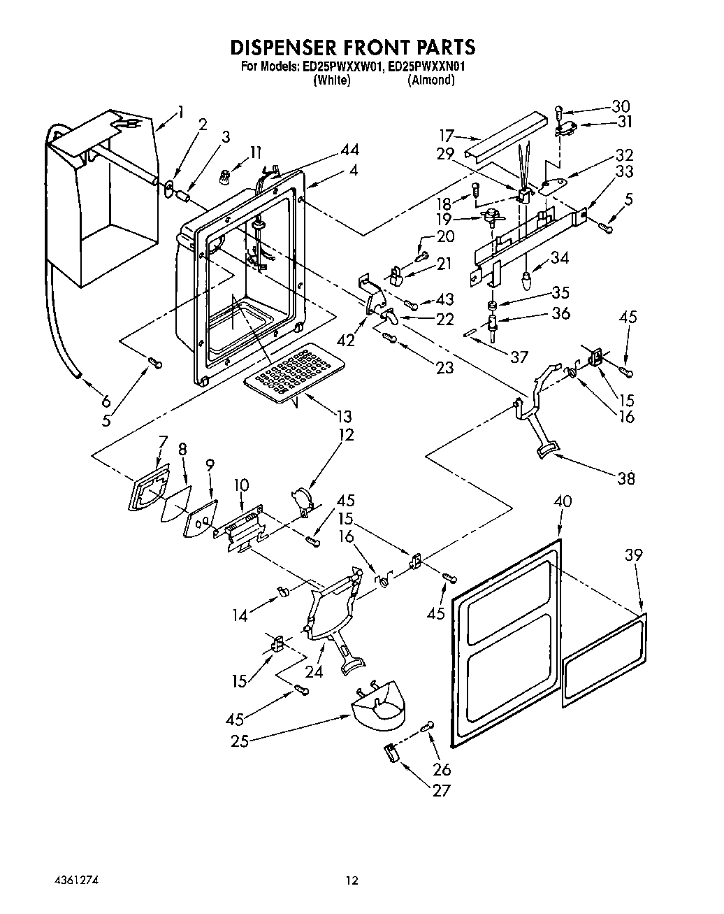 09 - DISPENSER FRONT