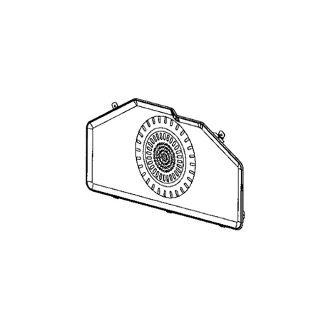 544453 Fisher & Paykel Range Shroud Fan Assem