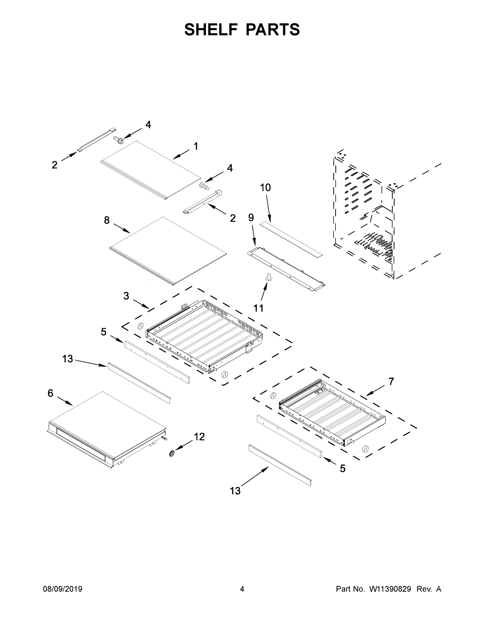 03 - SHELF PARTS