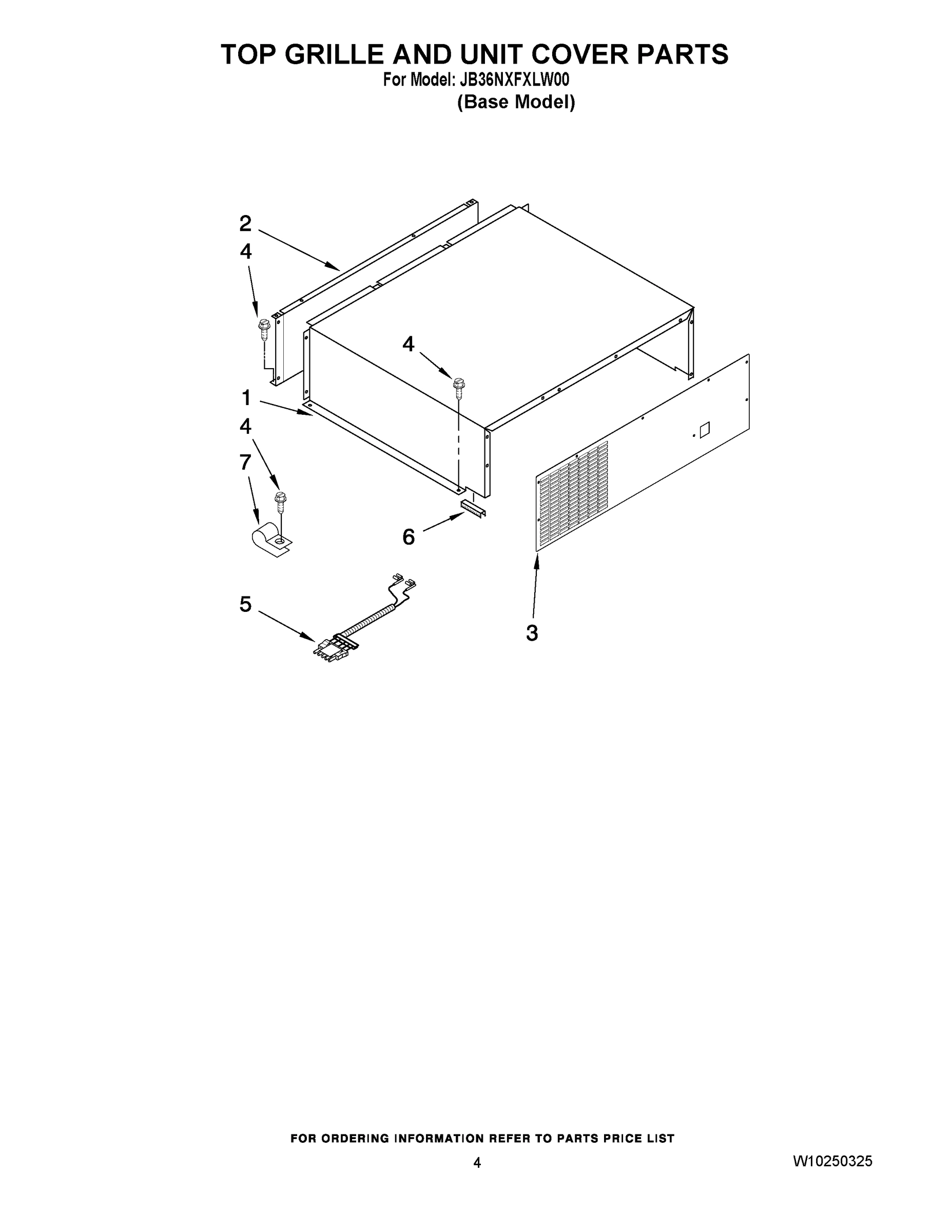 03 - TOP GRILLE AND UNIT COVER PARTS