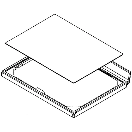 DG94-01301J Samsung Range Cooktop Frame Assem