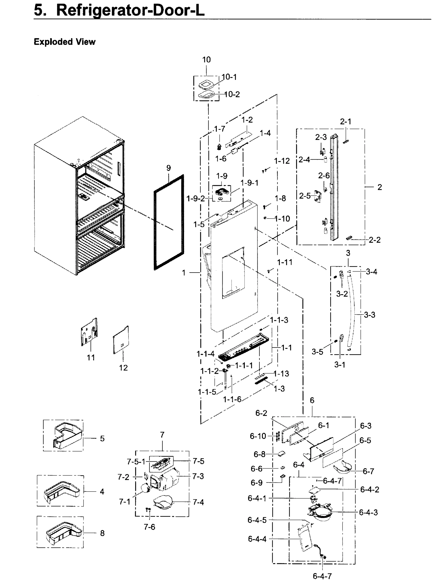 FRIDGE DOOR L