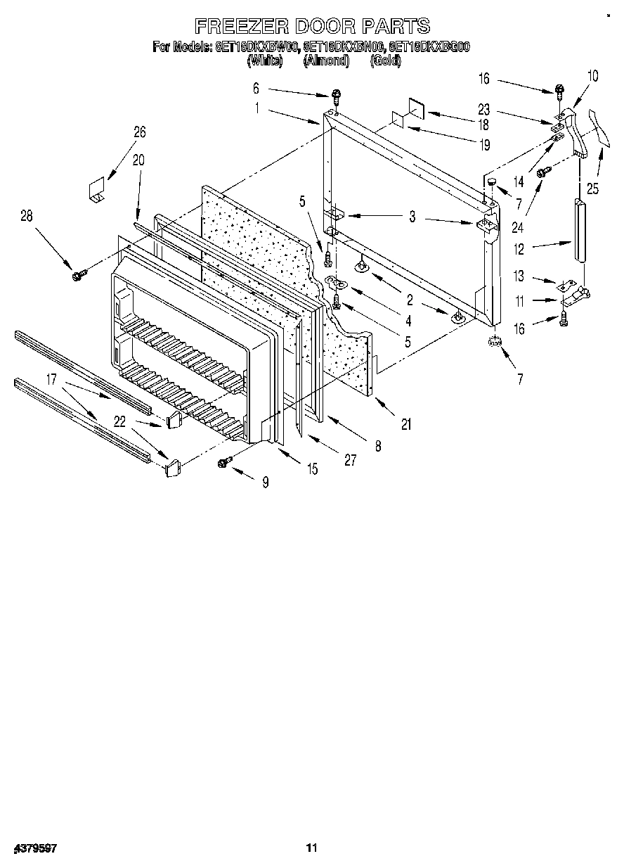 07 - FREEZER DOOR