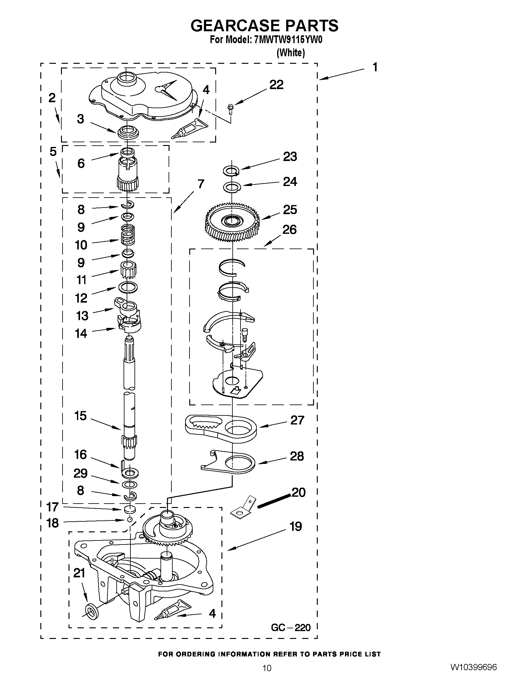07 - GEARCASE PARTS