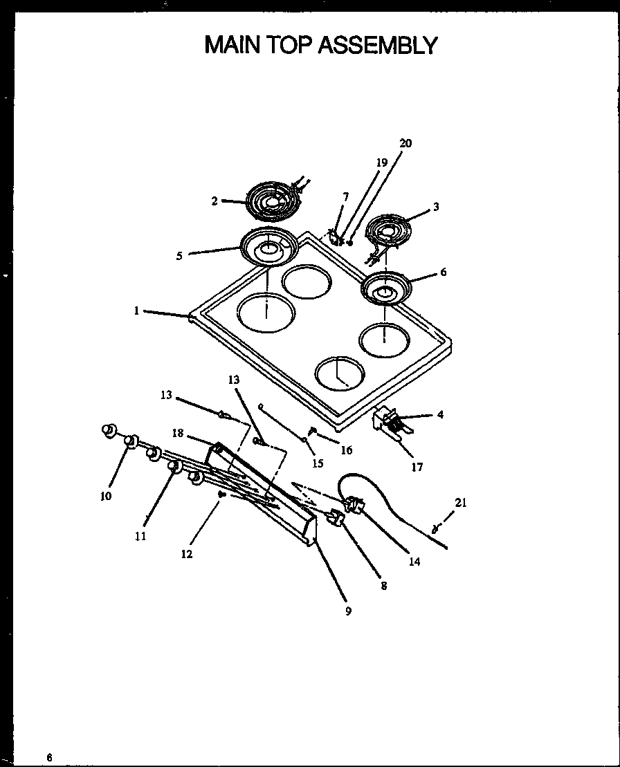 05 - MAIN TOP ASSY