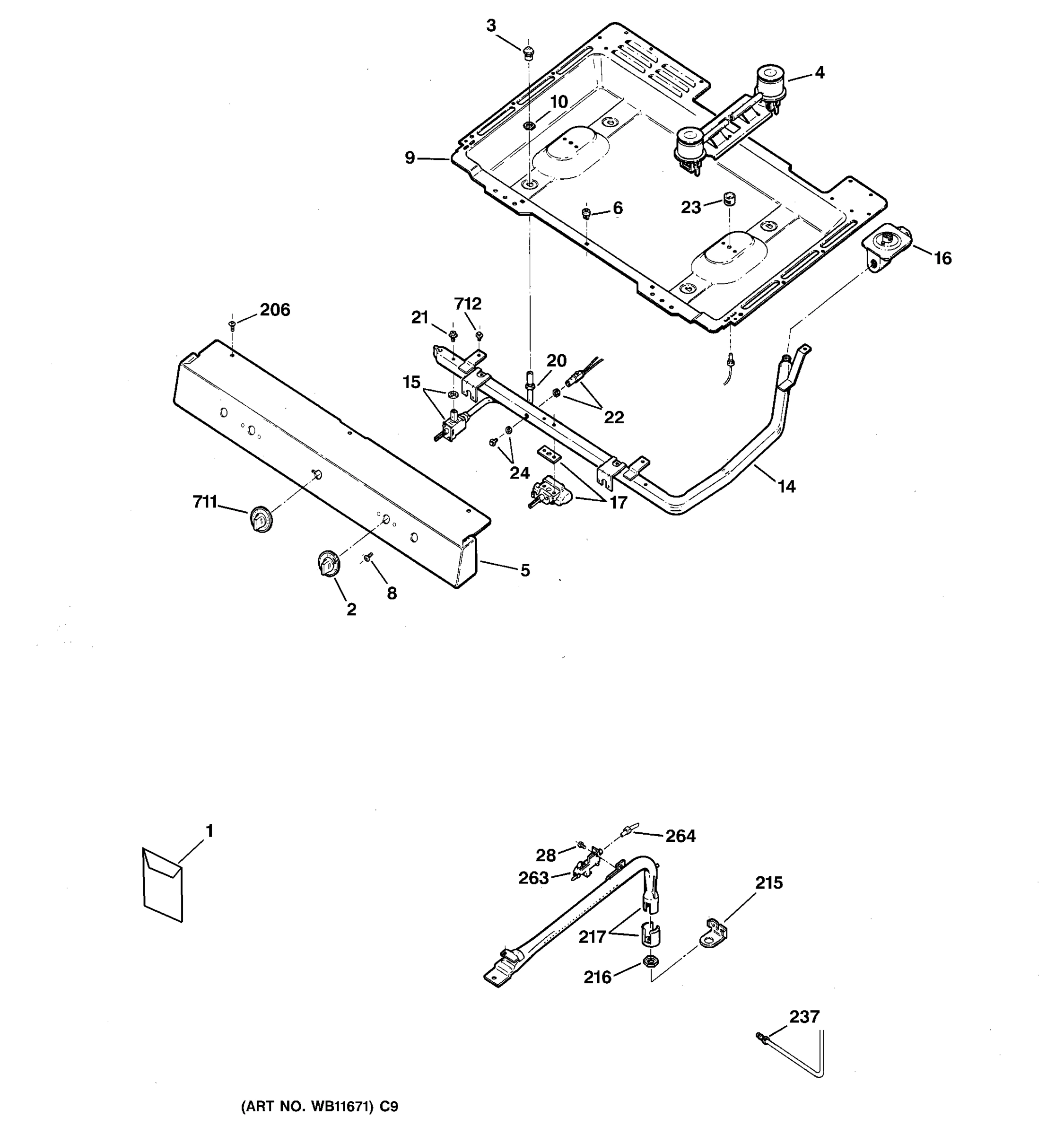 GAS & BURNER PARTS
