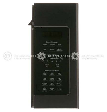WB56X30640 GE Microwave Black Stainless Contr