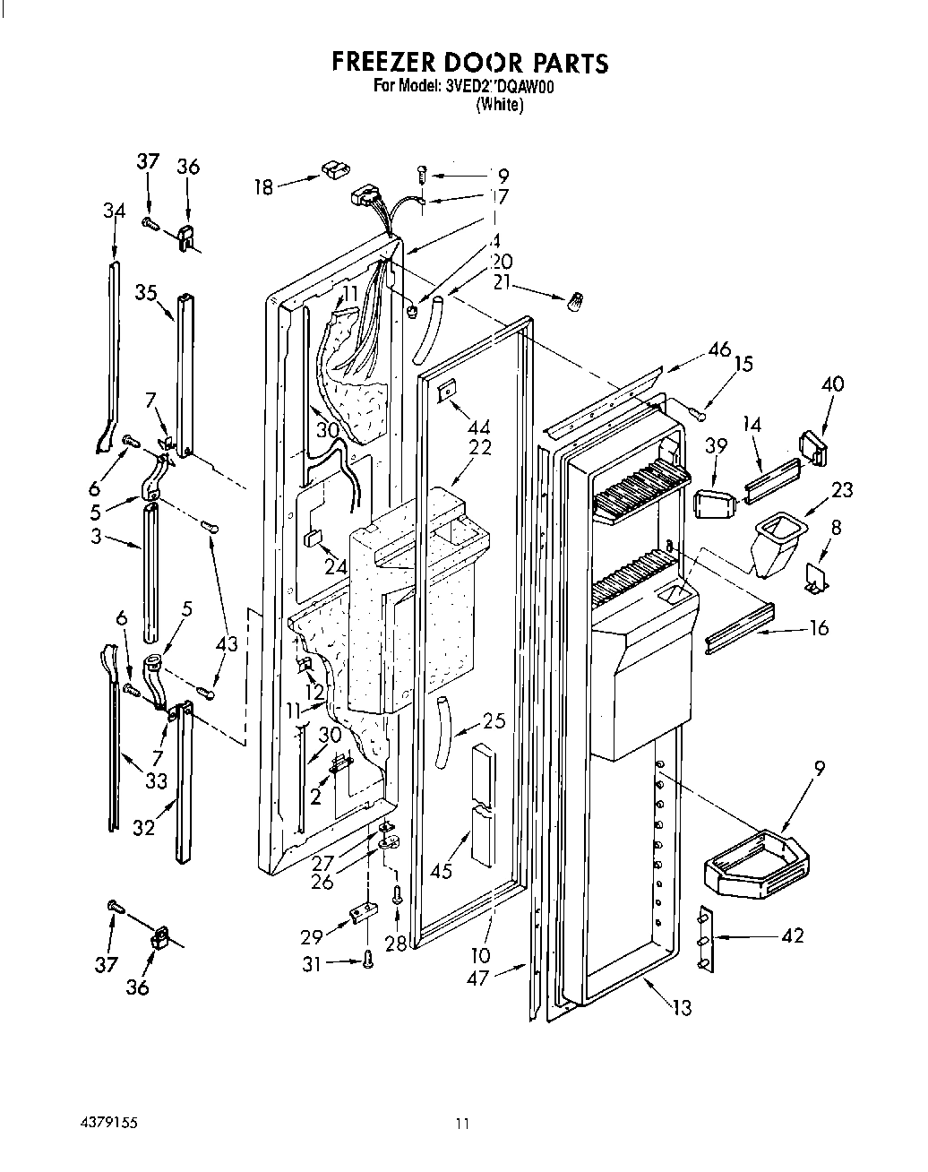 07 - FREEZER DOOR
