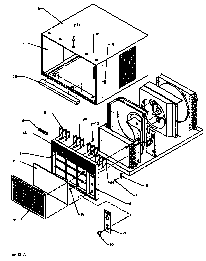 04 - OUTER CASE & FRONT ASSY
