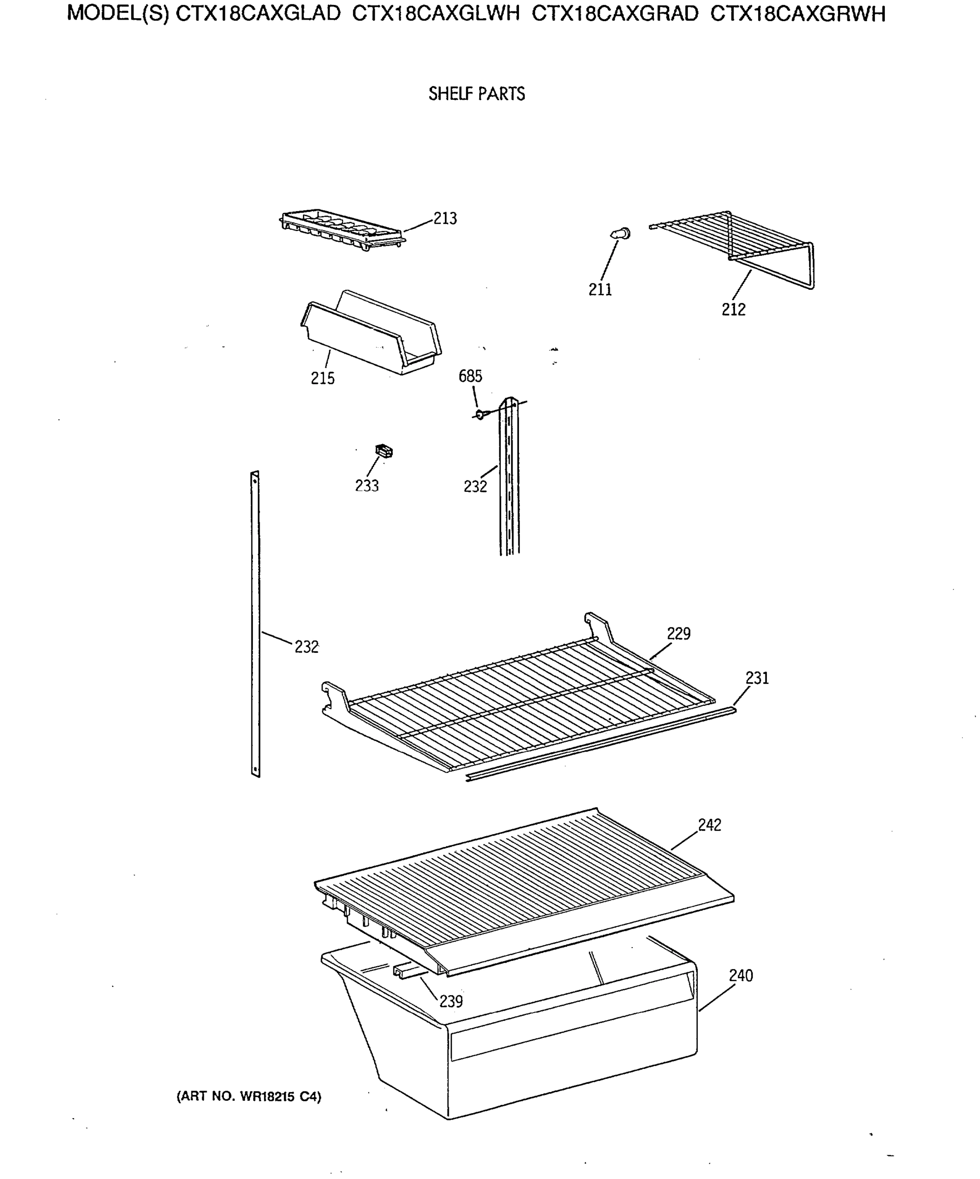 SHELF PARTS