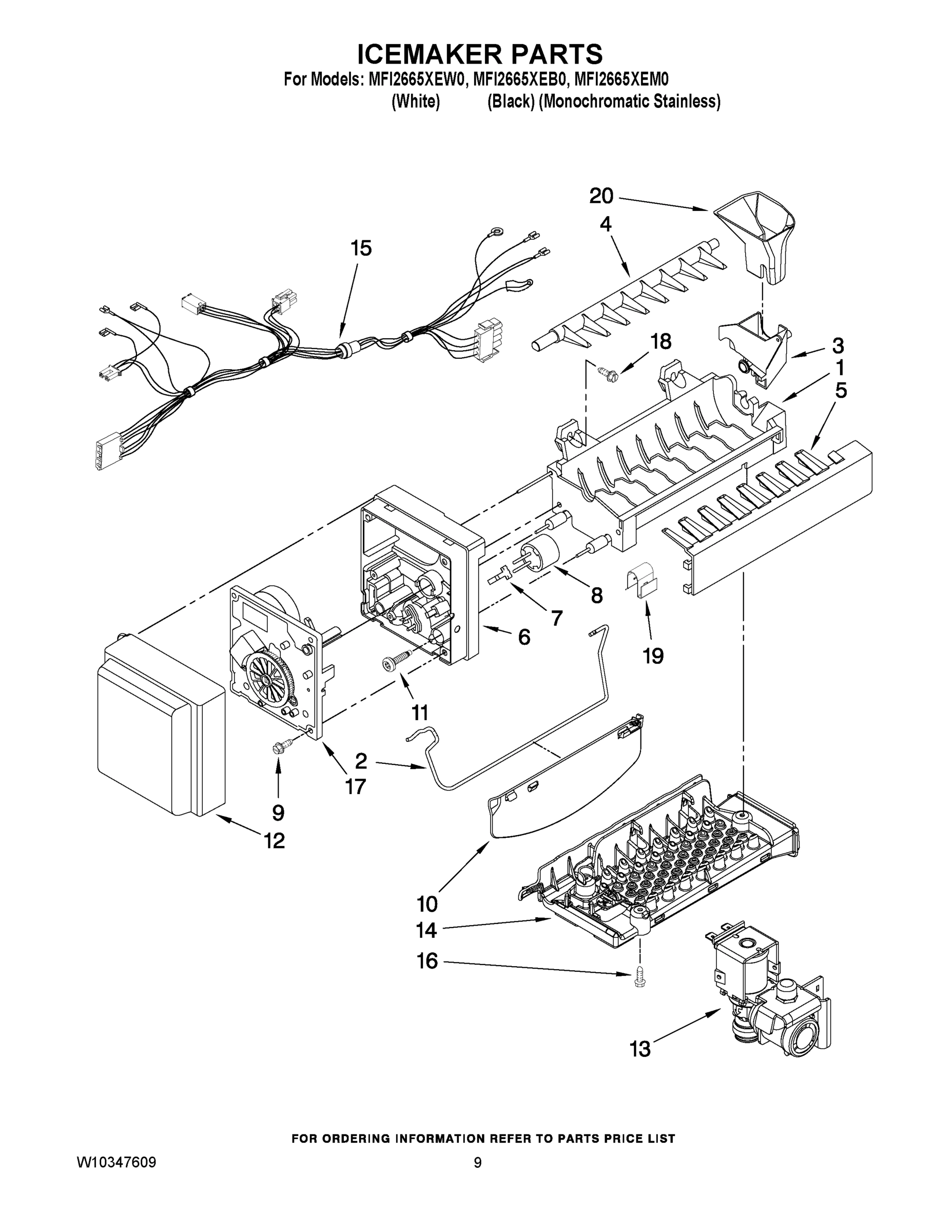 05 - ICEMAKER PARTS