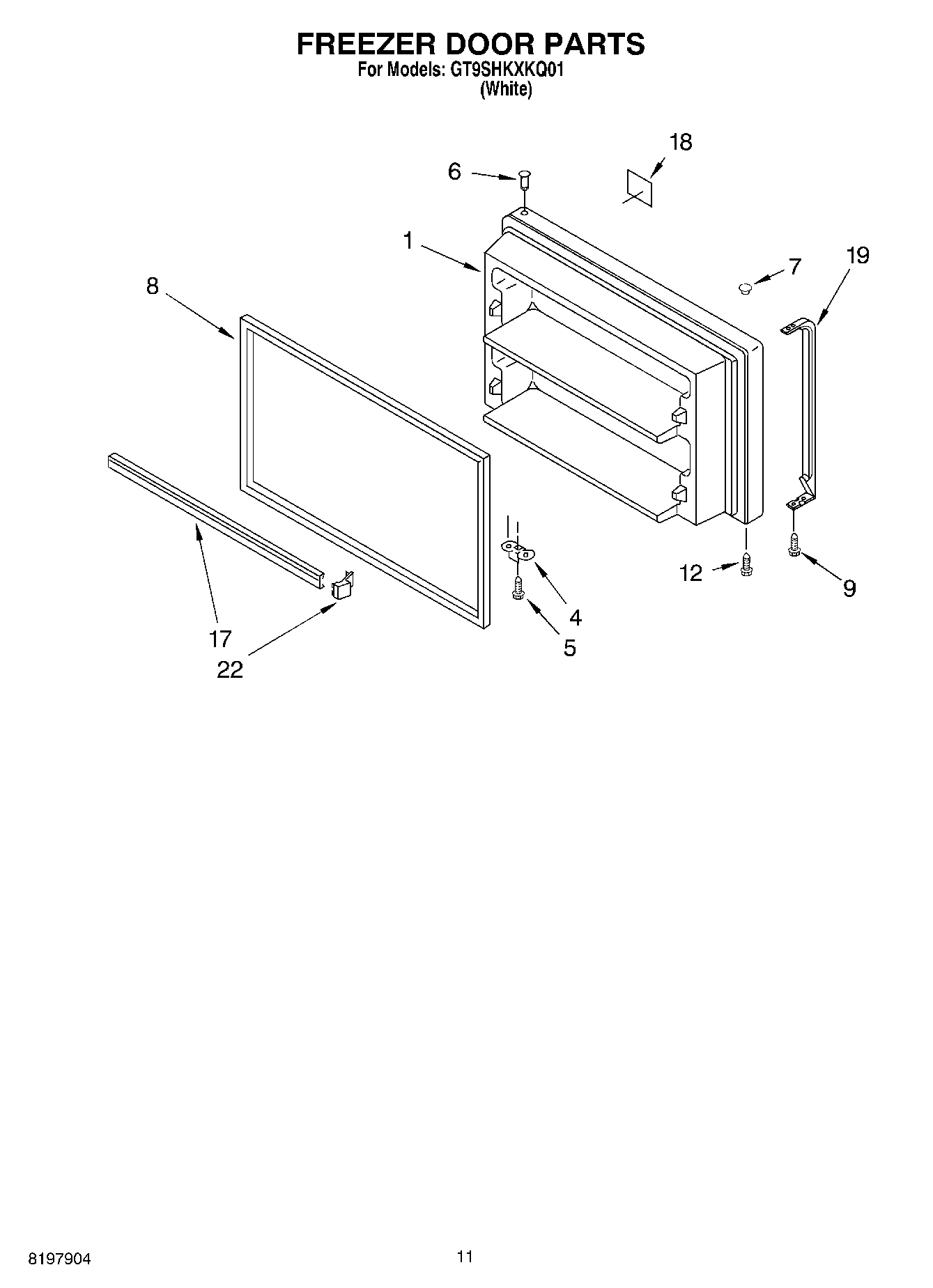 06 - FREEZER DOOR