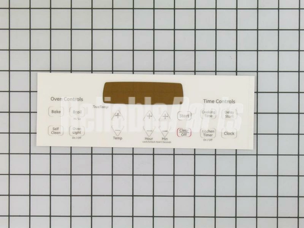 WB27T11232 GE Oven Faceplate