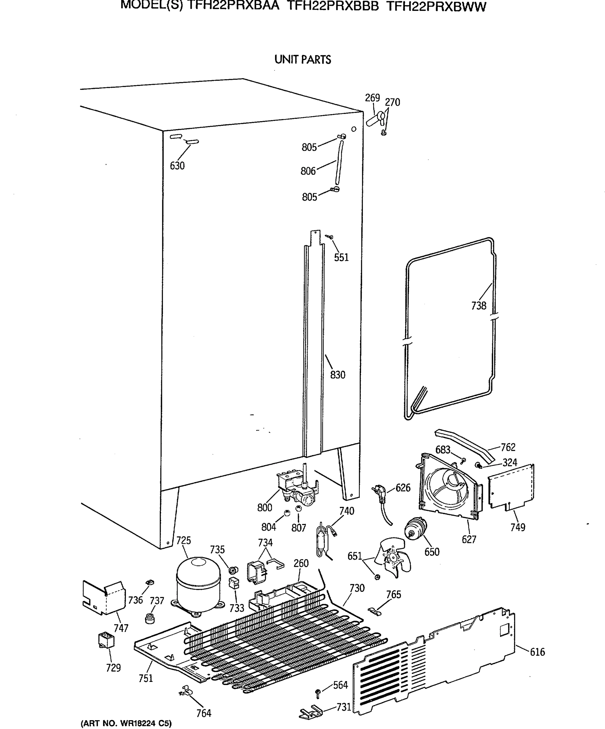 UNIT PARTS