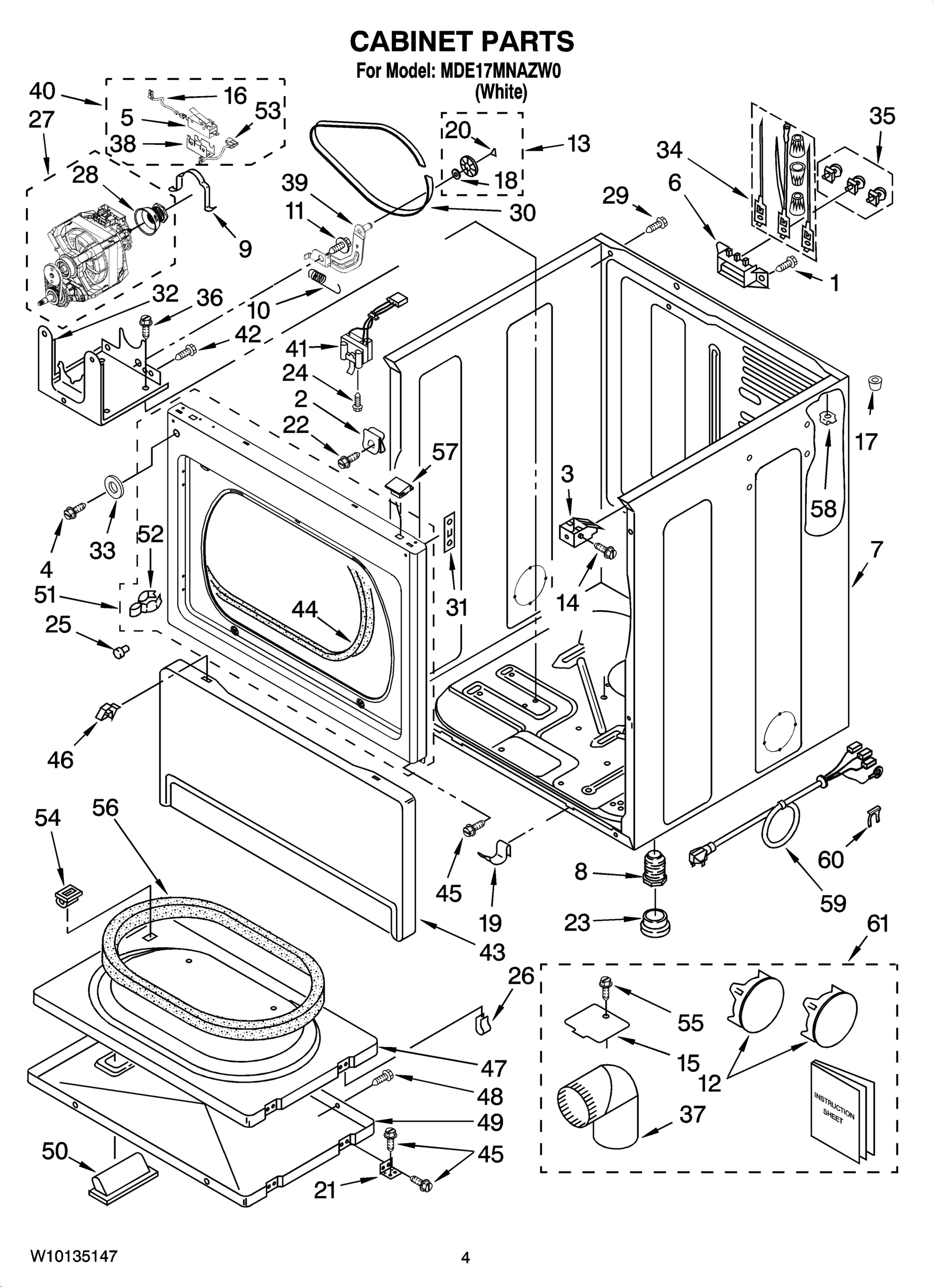 02 - CABINET PARTS