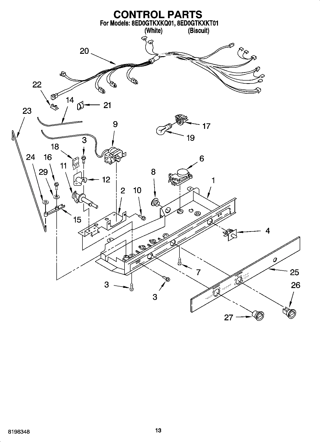 08 - CONTROL PARTS, OPTIONAL PARTS