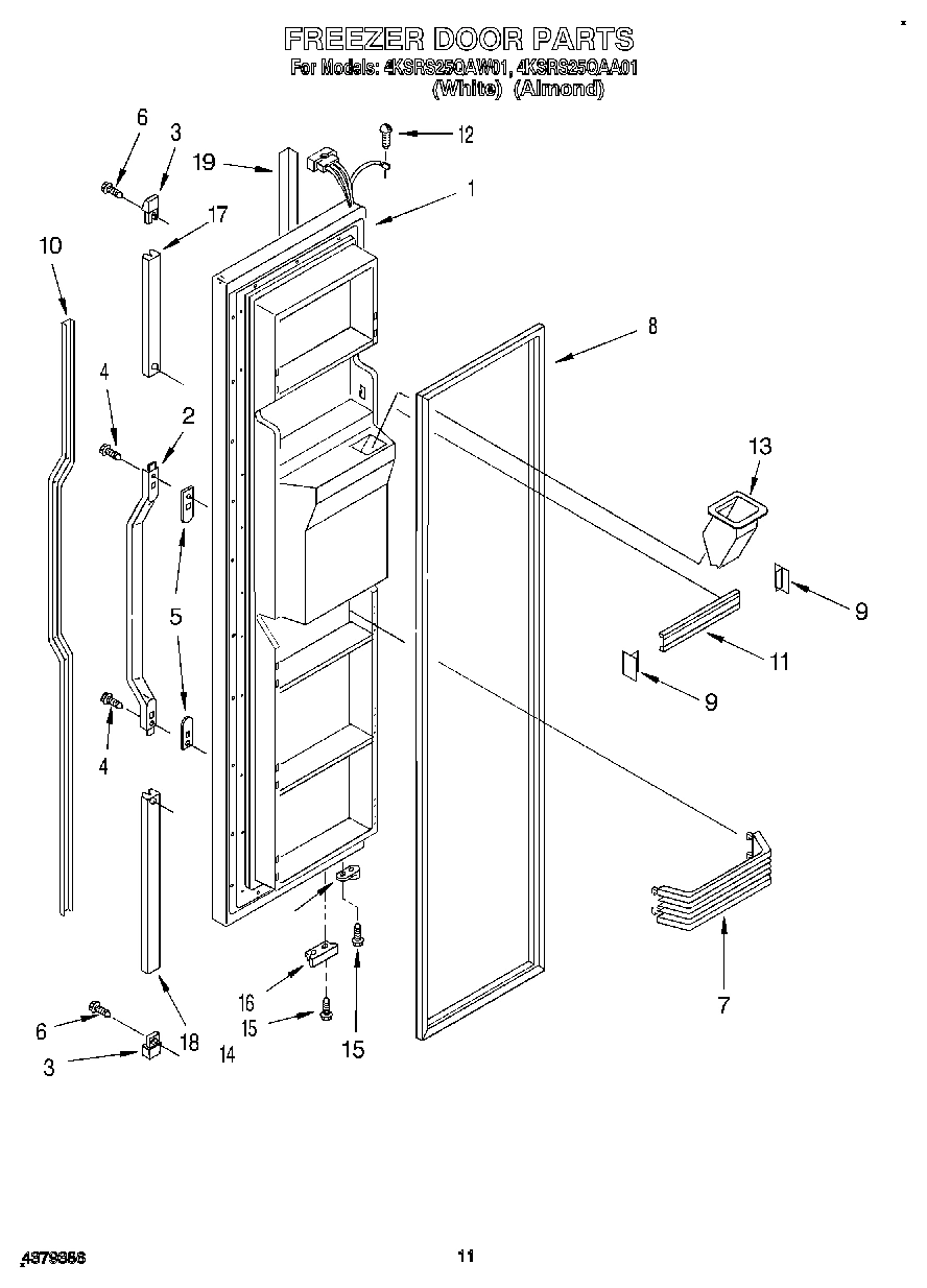 07 - FREEZER DOOR