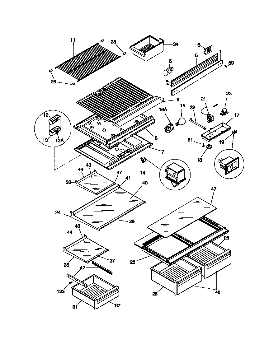 04 - SHELVES/CONTROLS