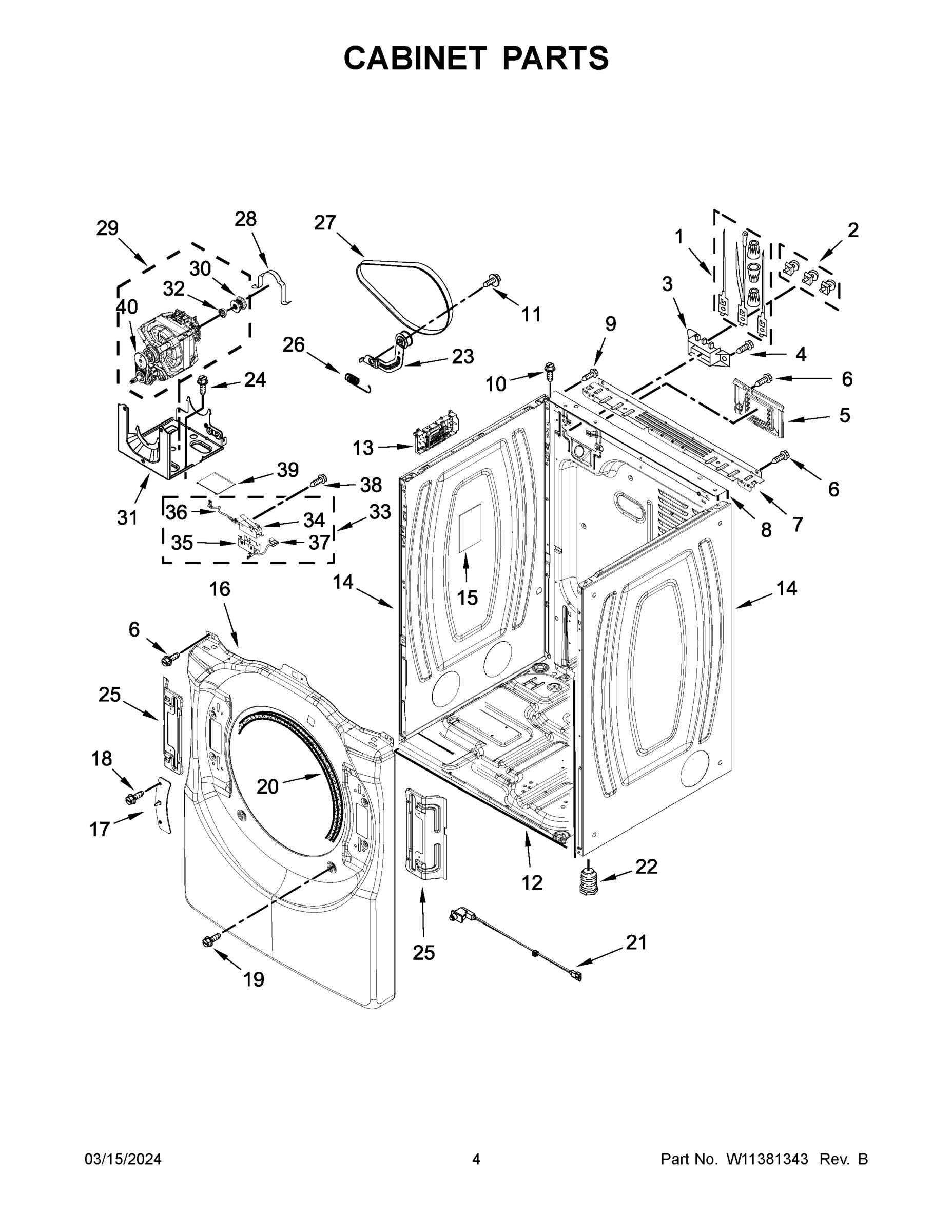 03 - CABINET PARTS