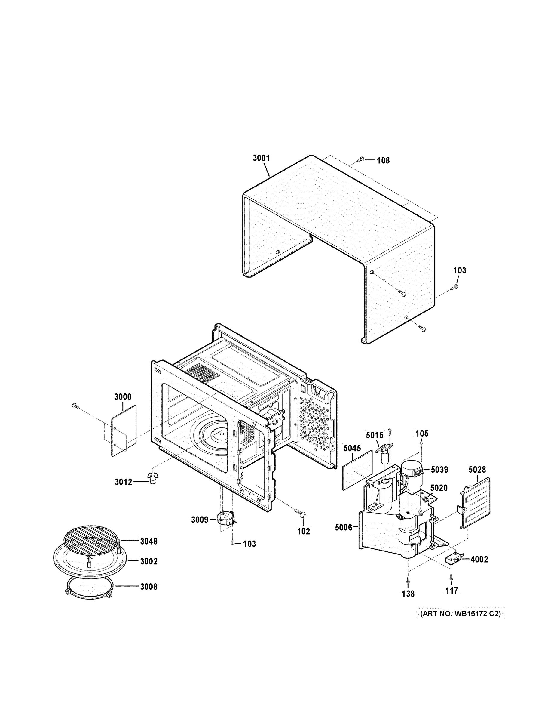 OVEN CAVITY PARTS