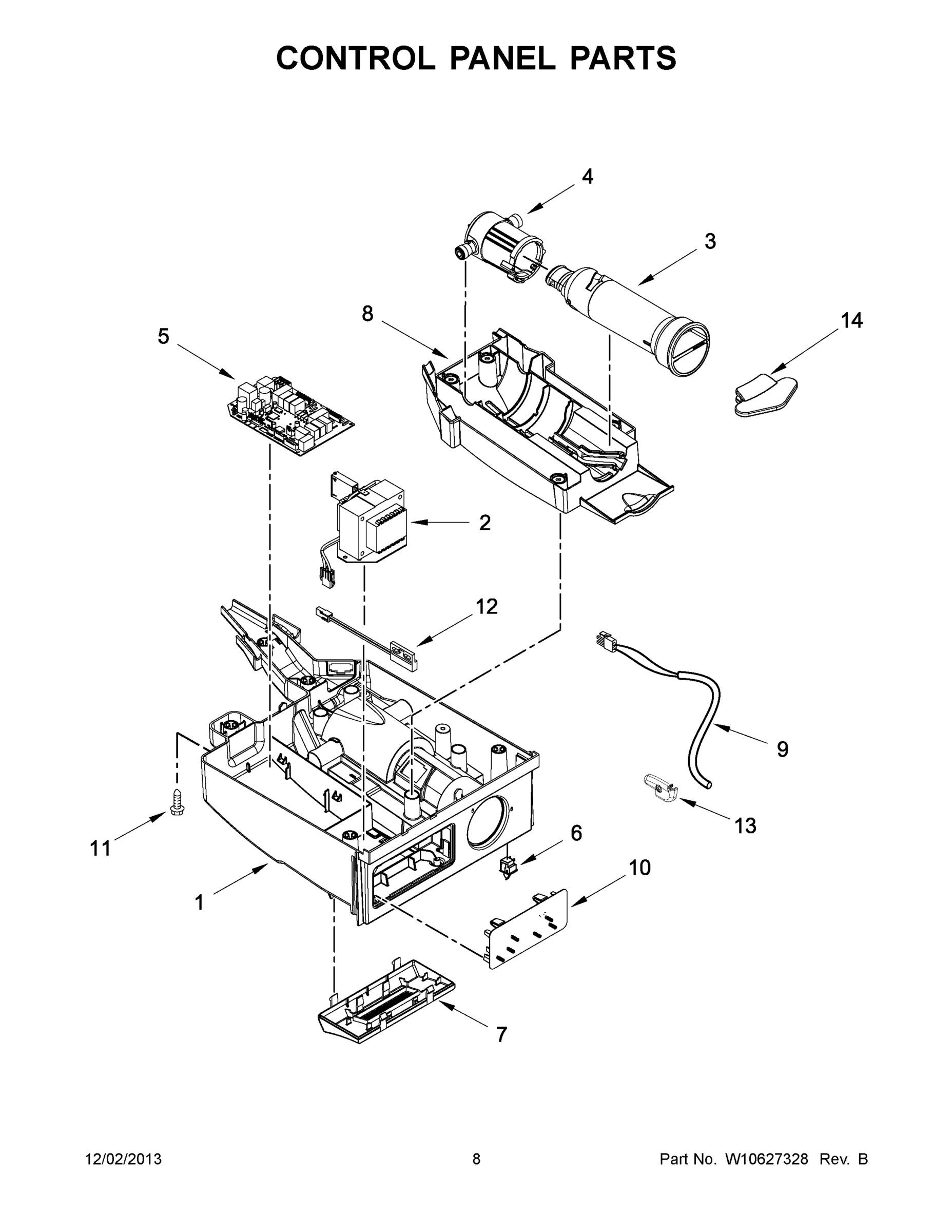 05 - CONTROL PANEL PARTS