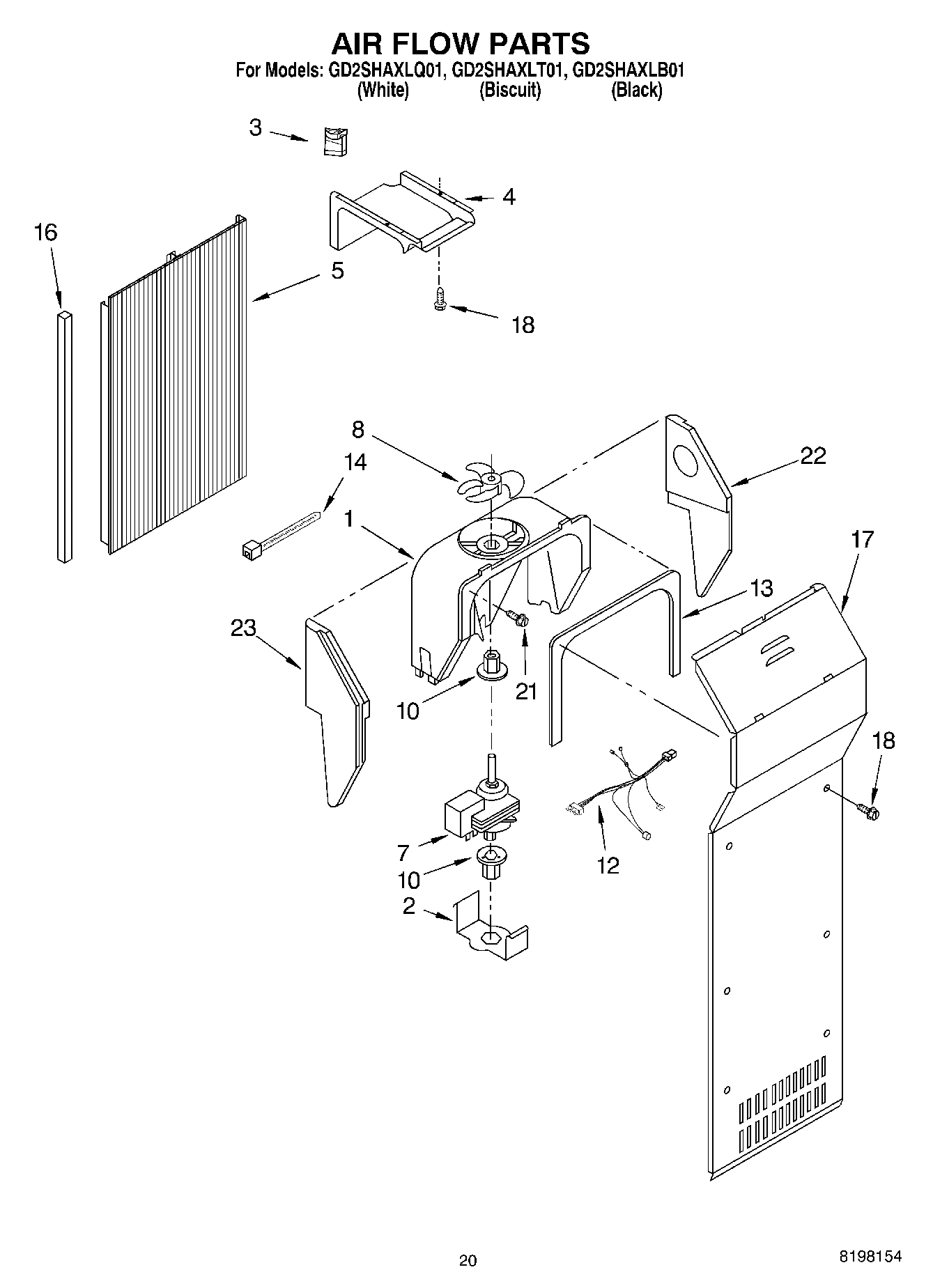 12 - AIR FLOW, OPTIONAL