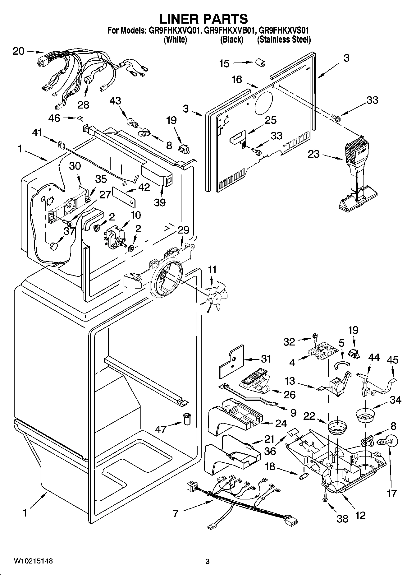 02 - LINER PARTS