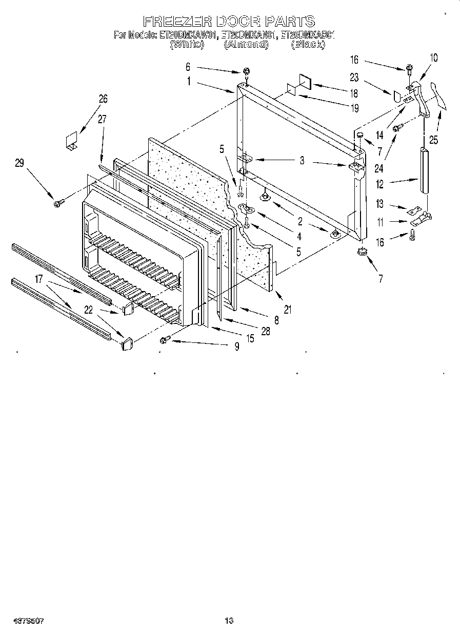 08 - FREEZER DOOR