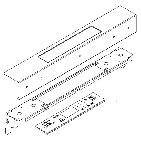 W10697323 Whirlpool Control Panel