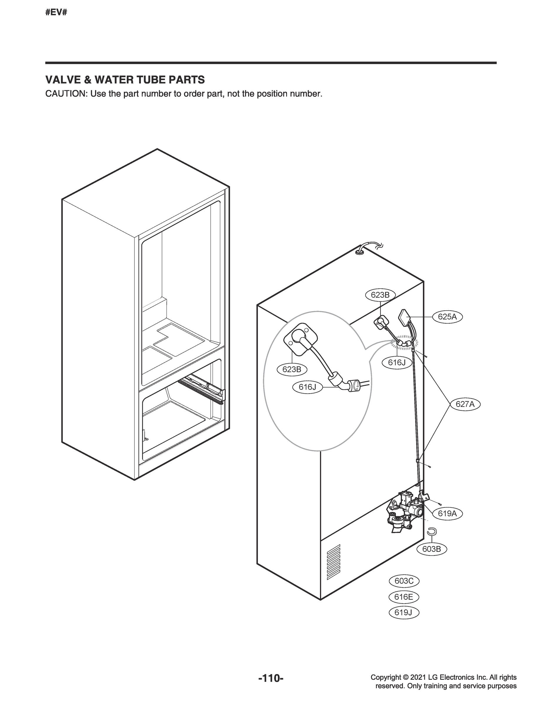 VALVE & WATER TUBE PARTS