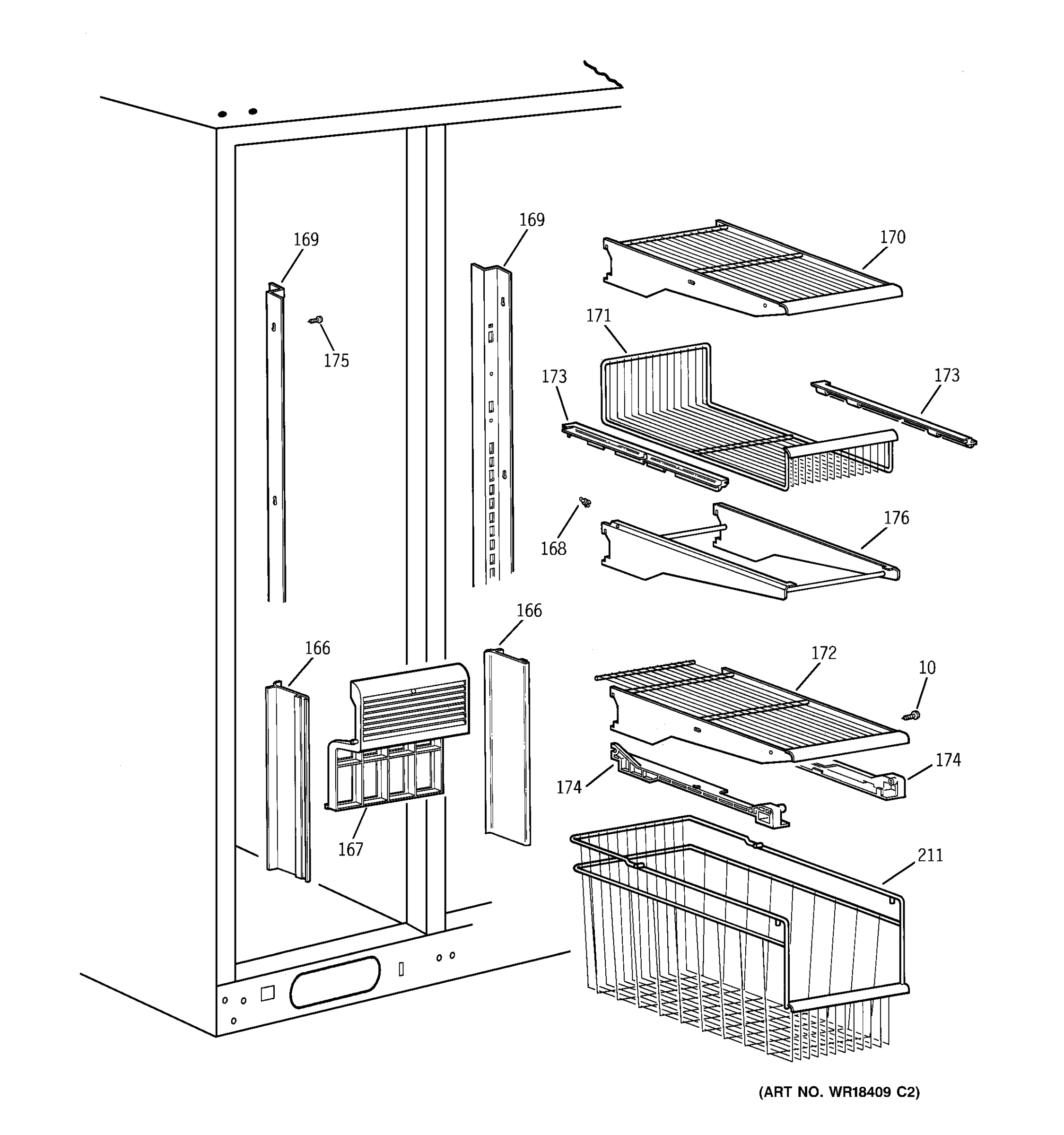 FREEZER SHELVES