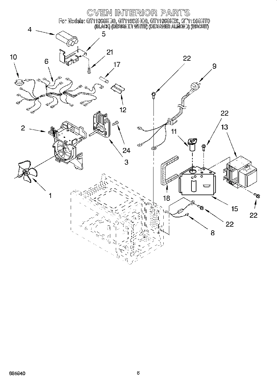 05 - OVEN INTERIOR