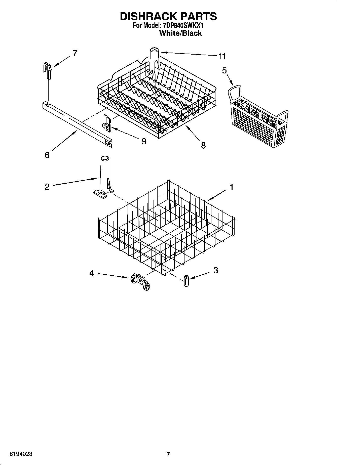 05 - DISHRACK PARTS