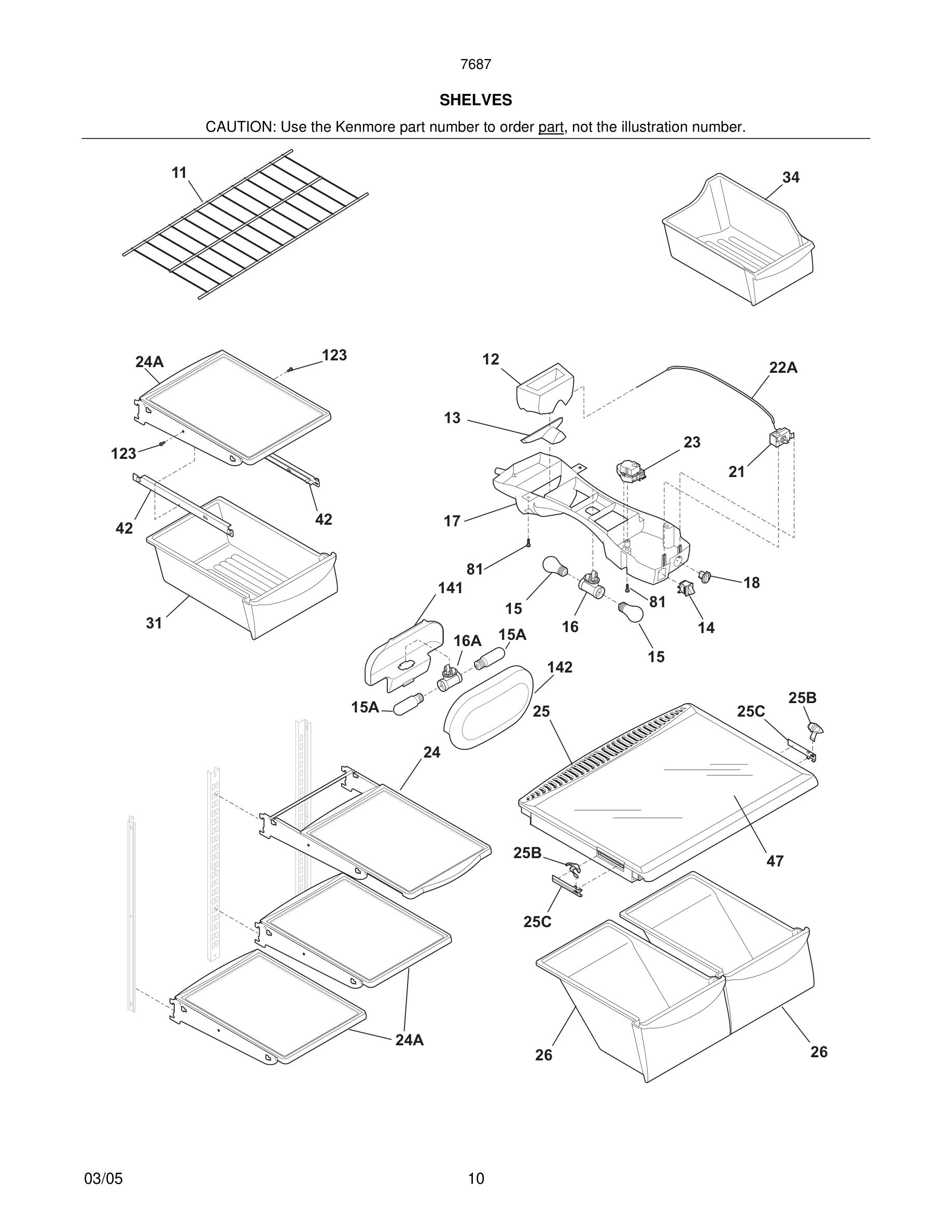 11 - SHELVES