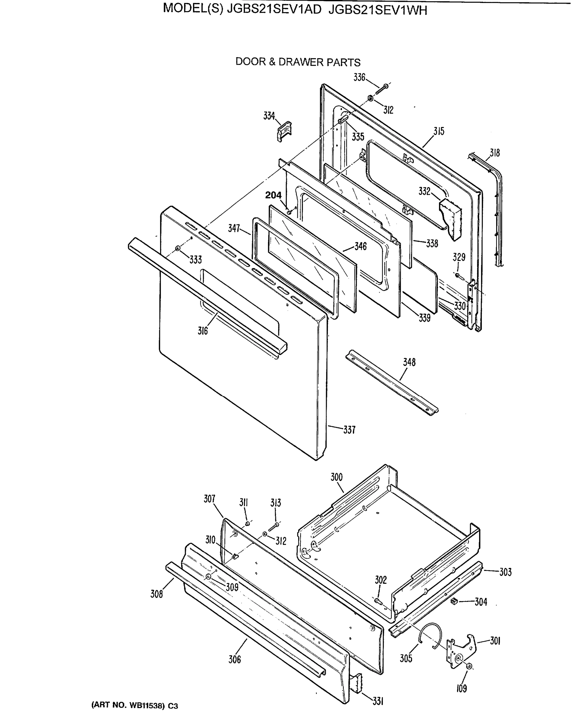 DOOR & DRAWER PARTS